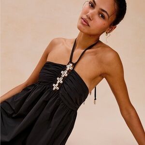 Rails Palazzo dress, black, S